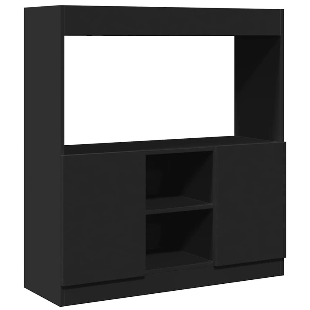 vidaXL Ντουλάπι Μαύρο 92x33x100 εκ. από Επεξεργασμένο Ξύλο