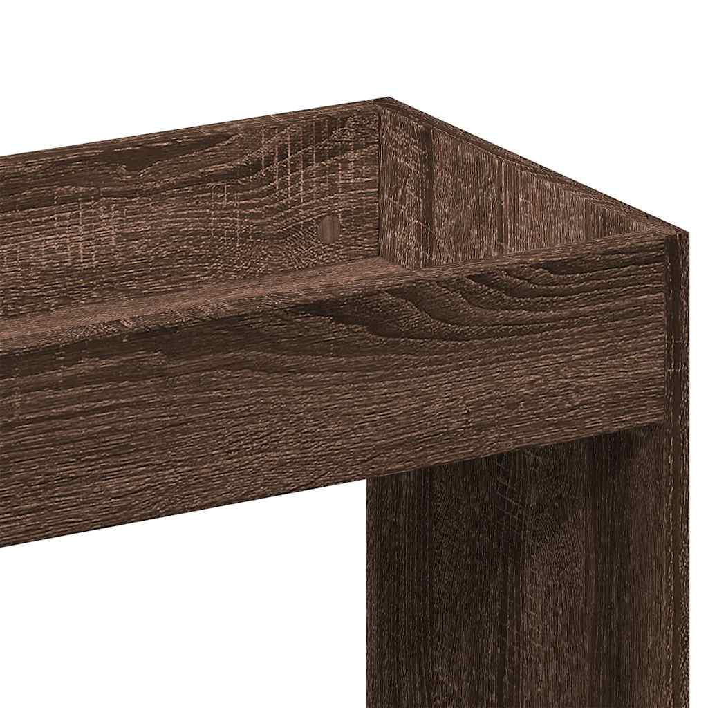 vidaXL Ντουλάπι Καφέ Δρυς 92 x 33 x 100 εκ. από Επεξεργασμένο Ξύλο