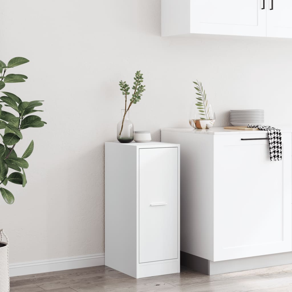 vidaXL Συρταριέρα Γενικής Χρήσης Λευκή 30x41x77,5 εκ. Επεξ. Ξύλο