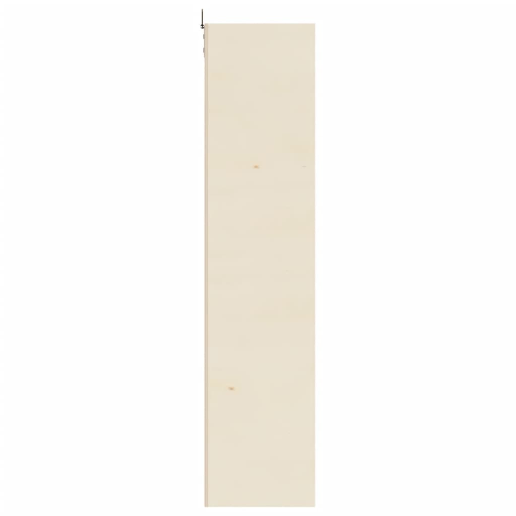 vidaXL Ξύλινη συλλεκτική βιτρίνα με πόρτες 40x8,5x37 εκ.
