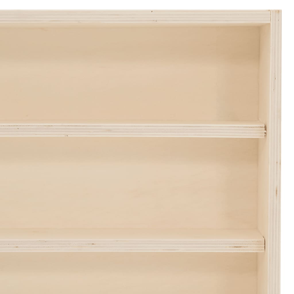 vidaXL Ξύλινη συλλεκτική βιτρίνα με πόρτες 40x8,5x37 εκ.