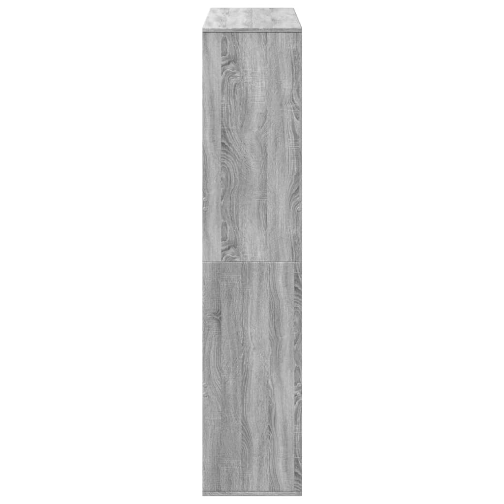 vidaXL Βιβλιοθήκη Γκρι Sonoma 100x33x156,5εκ. από Επεξεργ. Ξύλο