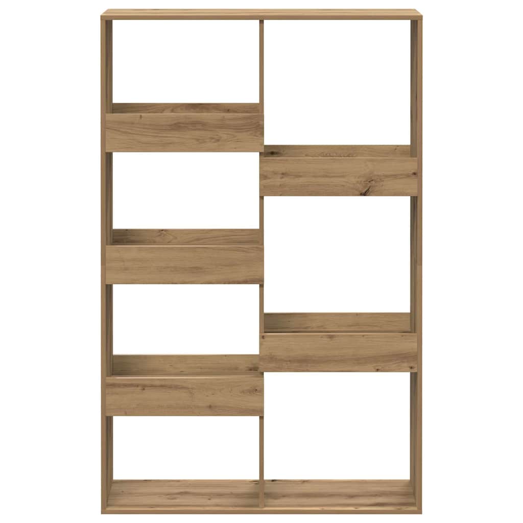 vidaXL Βιβλιοθήκη Αρτισιανή Δρυς 100x33x155,5εκ από Επεξεργασμένο Ξύλο