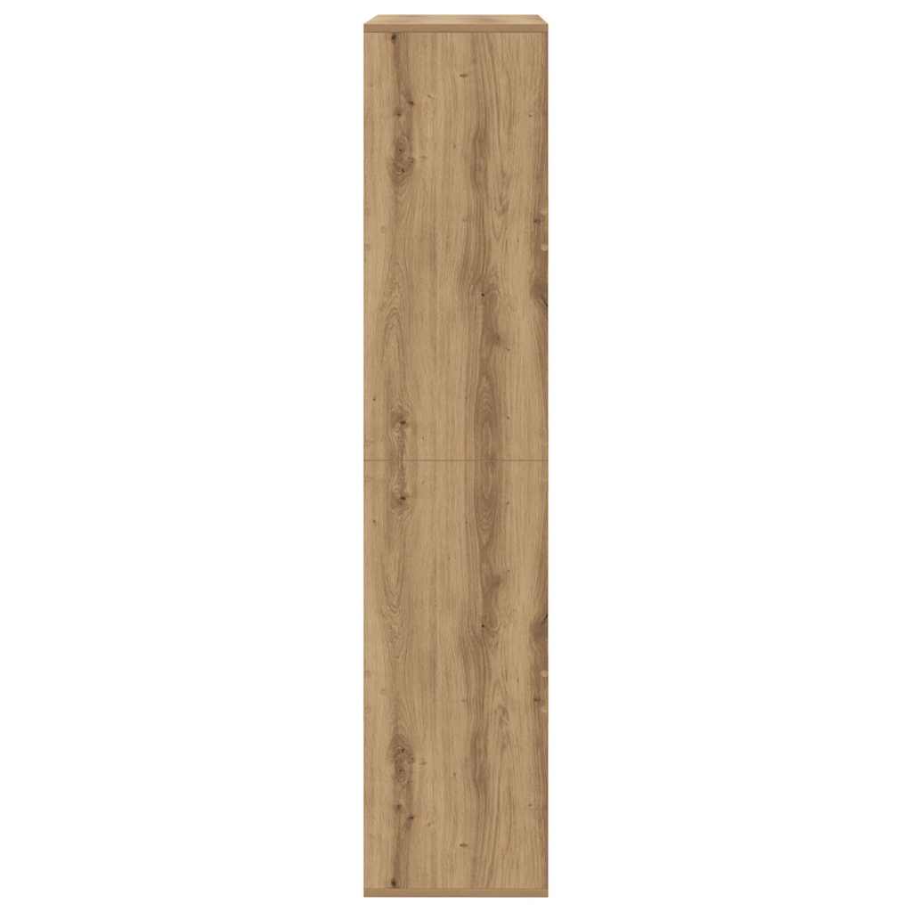 vidaXL Βιβλιοθήκη Αρτισιανή Δρυς 100x33x155,5εκ από Επεξεργασμένο Ξύλο