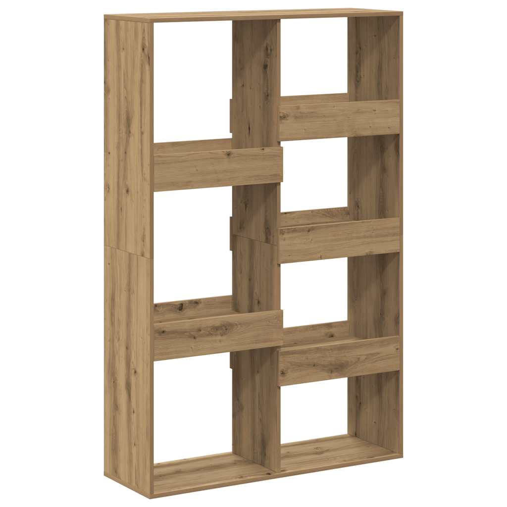 vidaXL Βιβλιοθήκη Αρτισιανή Δρυς 100x33x155,5εκ από Επεξεργασμένο Ξύλο
