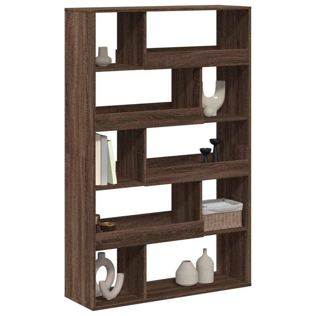 vidaXL Βιβλιοθήκη/Διαχωριστικό Χώρου Δρυς 100x33x156,5 εκ. Επεξ. Ξύλο