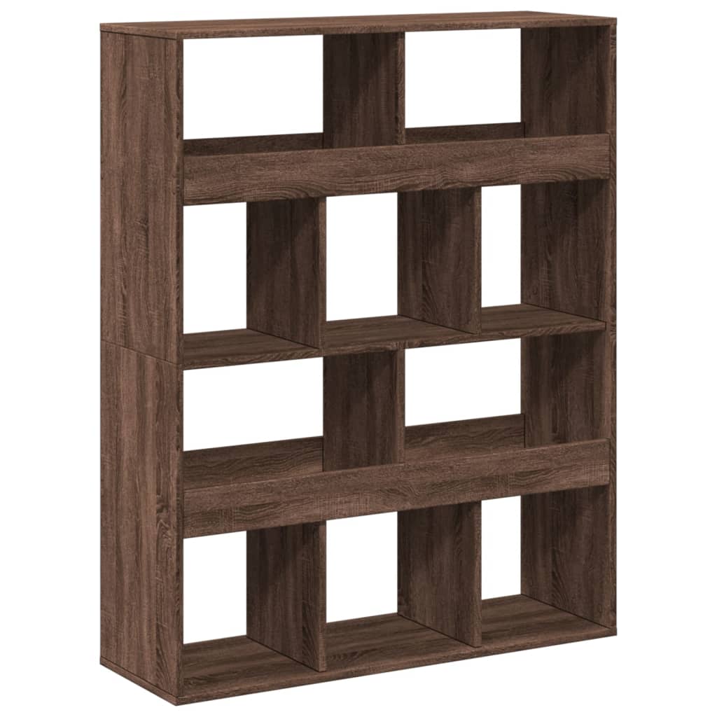 vidaXL Βιβλιοθήκη/Διαχωριστικό Χώρου Δρυς 100x33x125,5 εκ. Επεξ. Ξύλο