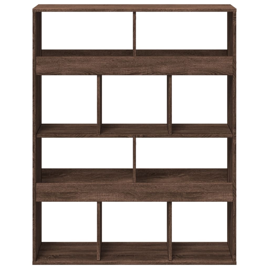 vidaXL Βιβλιοθήκη/Διαχωριστικό Χώρου Δρυς 100x33x125,5 εκ. Επεξ. Ξύλο