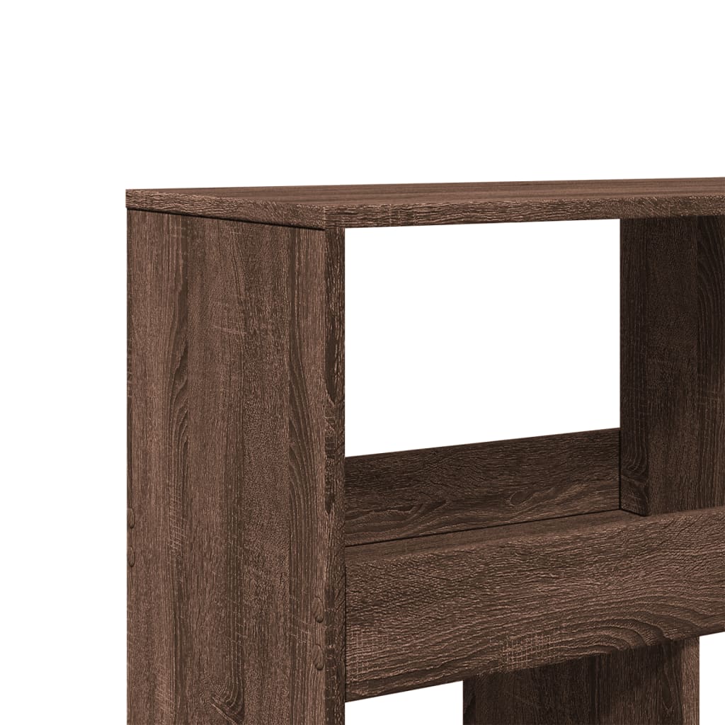 vidaXL Βιβλιοθήκη/Διαχωριστικό Χώρου Δρυς 100x33x125,5 εκ. Επεξ. Ξύλο