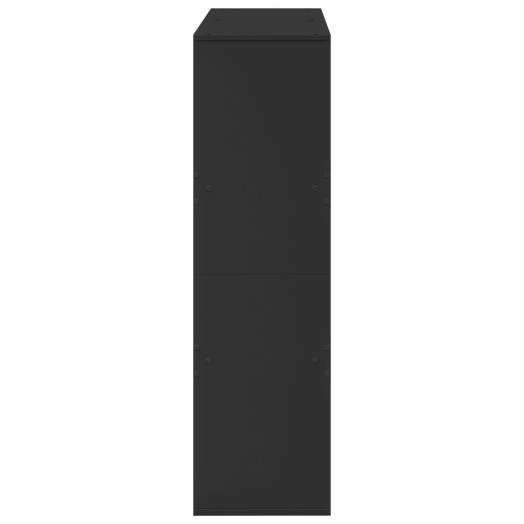 vidaXL Βιβλιοθήκη/Διαχωριστικό Χώρου Μαύρη 100x33x115 εκ. Επεξ. Ξύλο