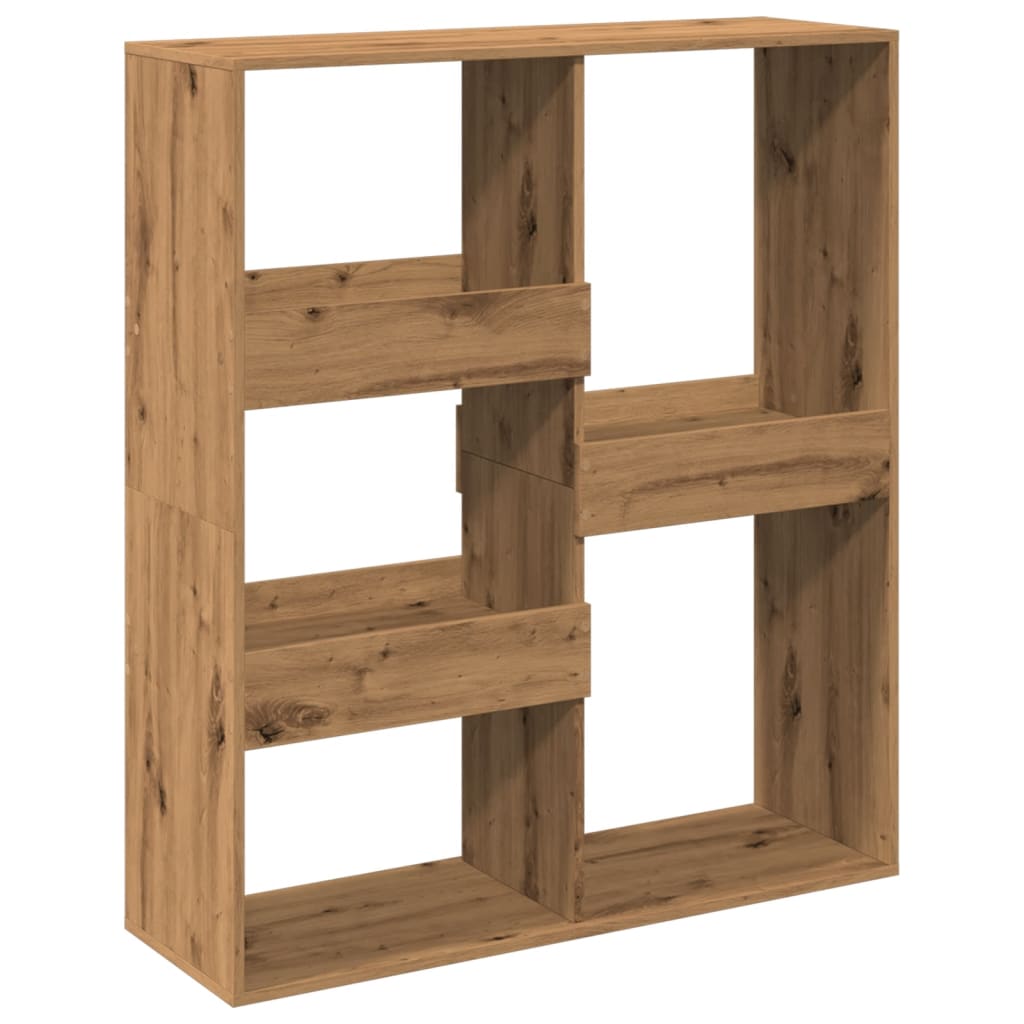 vidaXL Βιβλιοθήκη/Διαχωριστικό Χώρου Δρυς 100x33x115 εκ. Επεξ. Ξύλο