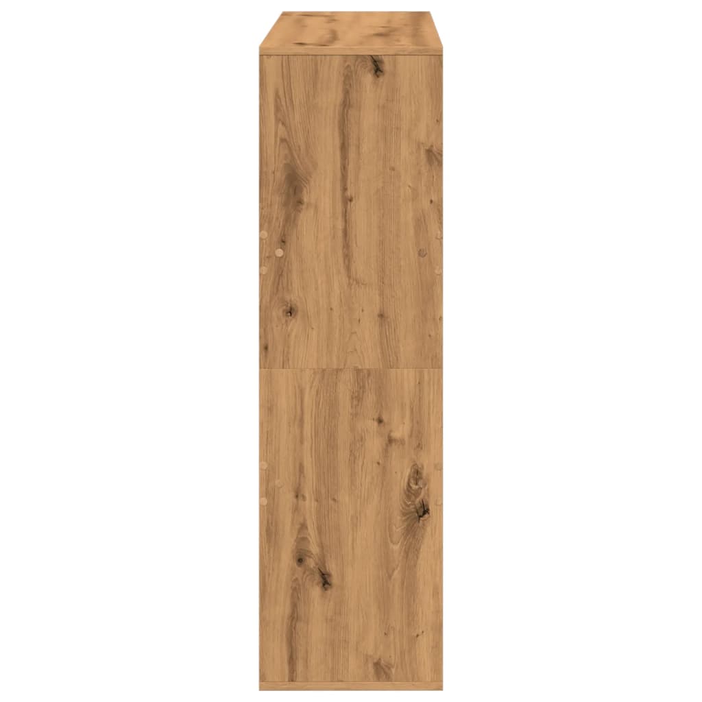 vidaXL Βιβλιοθήκη/Διαχωριστικό Χώρου Δρυς 100x33x115 εκ. Επεξ. Ξύλο