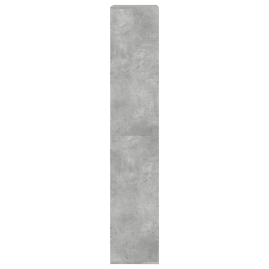 vidaXL Βιβλιοθήκη/Διαχωριστικό Χώρου Γκρι 100x33x175 εκ. Επεξ. Ξύλο