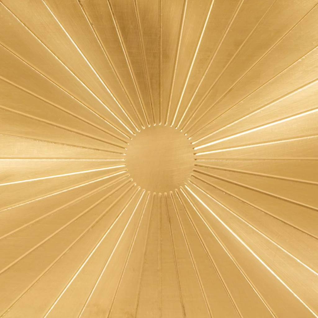 vidaXL Πλαϊνό γραφείο 2 pcs Μαύρο και Χρυσό 60 x 33 x 75 cm