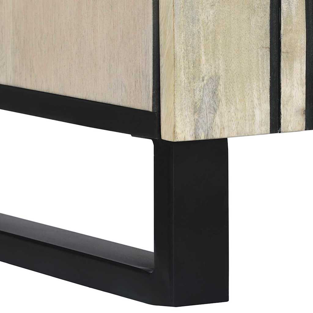 vidaXL Σετ Επίπλων Μπάνιου με συρτάρι 3 pcs Λευκό 38 x 33 x 160 εκ.