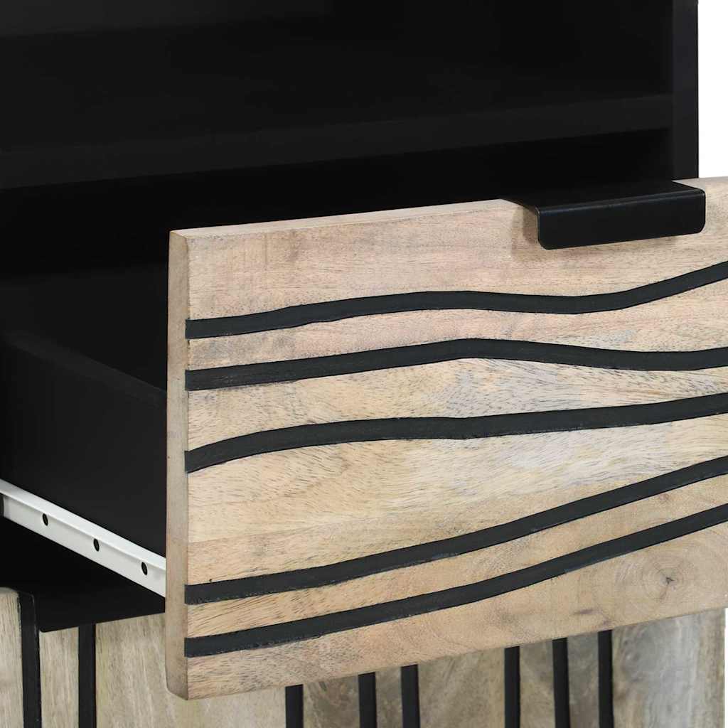 vidaXL Σετ Επίπλων Μπάνιου με ράφι 4 pcs Καφέ καρυδί 38 x 33 x 160 εκ.