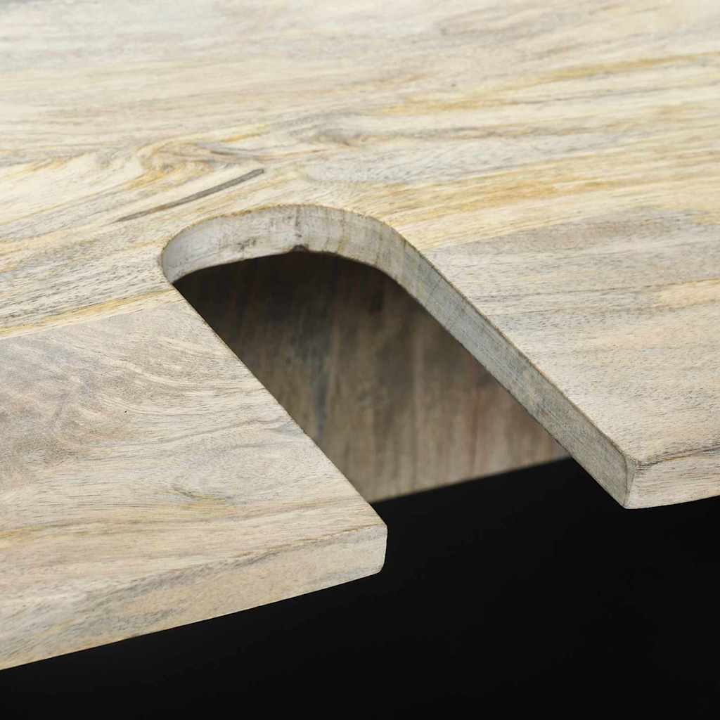 vidaXL Σετ Επίπλων Μπάνιου με ράφι 5 pcs Καφέ καρυδί 38 x 33 x 160 εκ.