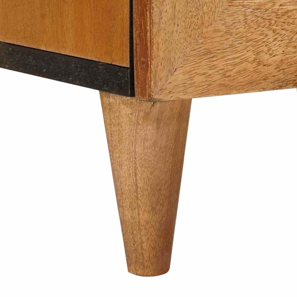 vidaXL Σετ Επίπλων Μπάνιου με συρτάρι 4 pcs Καφέ 38 x 33 x 160 εκ.