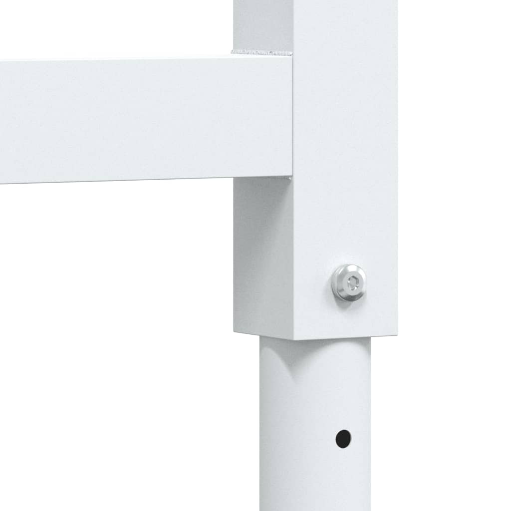 vidaXL Πάγκος Εργασίας Ορθογώνιος 100x60x(71,5-98) εκ Μασίφ Ξύλο Οξιάς