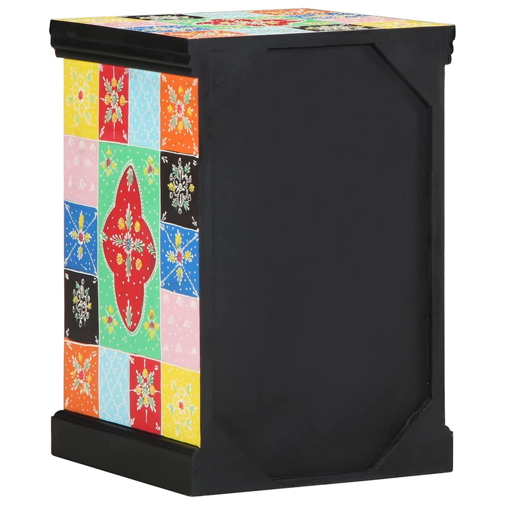 vidaXL Ντουλάπα με συρτάρια Πολύχρωμη 40x40x60 εκ Ξύλο Μάνγκο