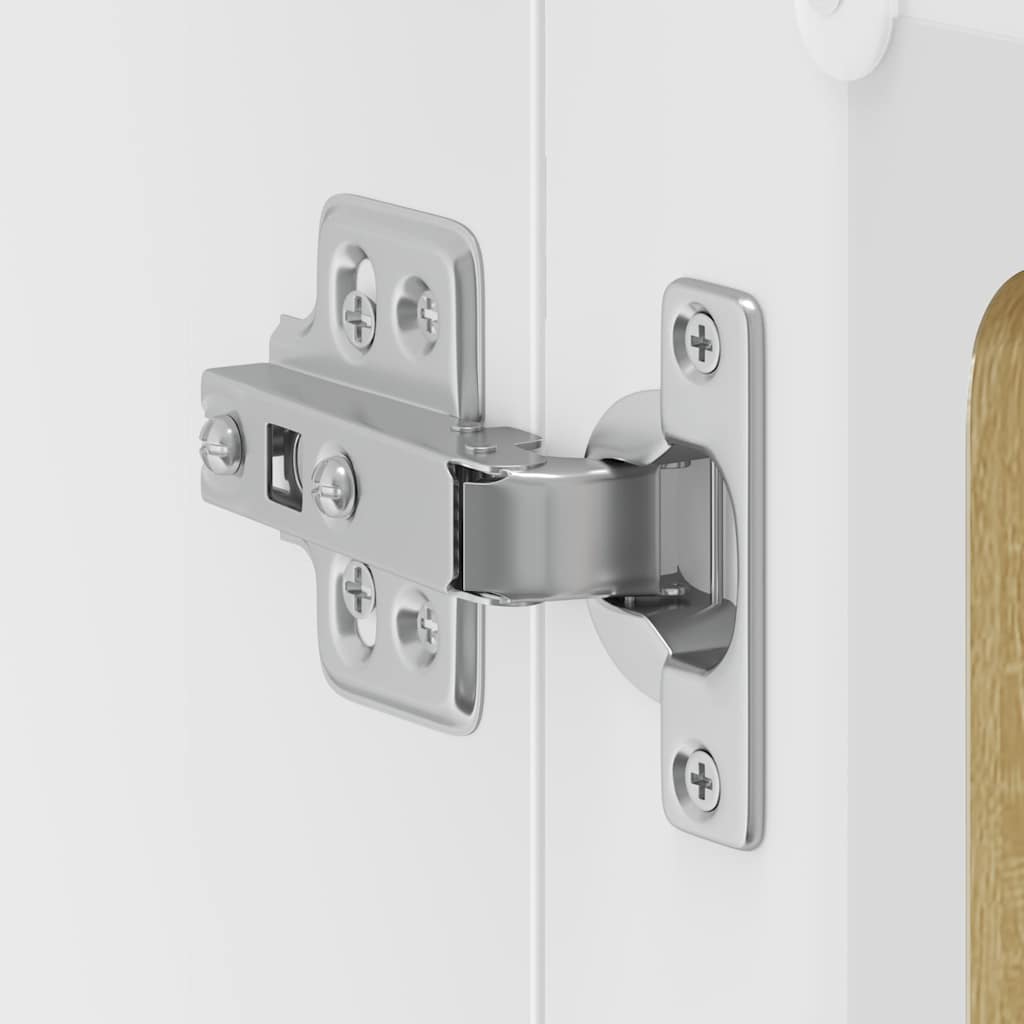 vidaXL ντουλάπι κουζίνας με γυάλινη πόρτα "Kalmar" Sonoma Oak