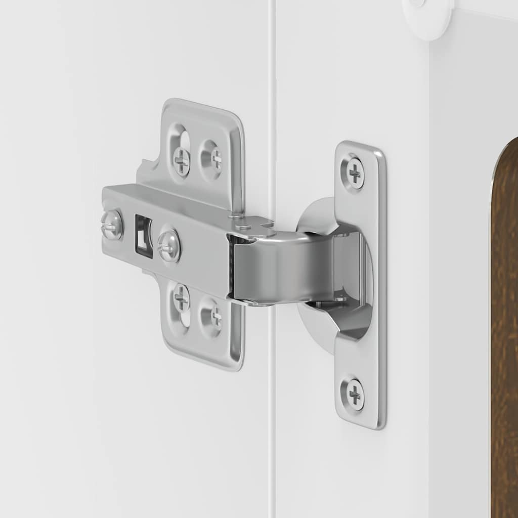 vidaXL Ντουλάπι τοίχου κουζίνας με γυάλινη πόρτα "Kalmar"