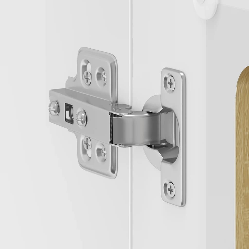 vidaXL Ντουλάπι τοίχου κουζίνας με γυάλινη πόρτα "Lucca" Sonoma Oak