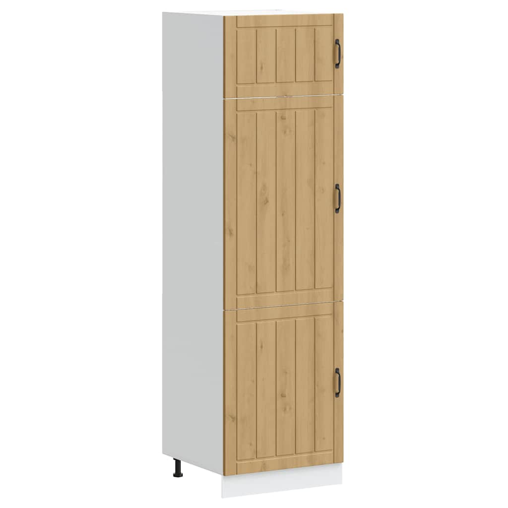 vidaXL Ντουλάπι κουζίνας "Lucca" Artisan Oak Engineered Wood