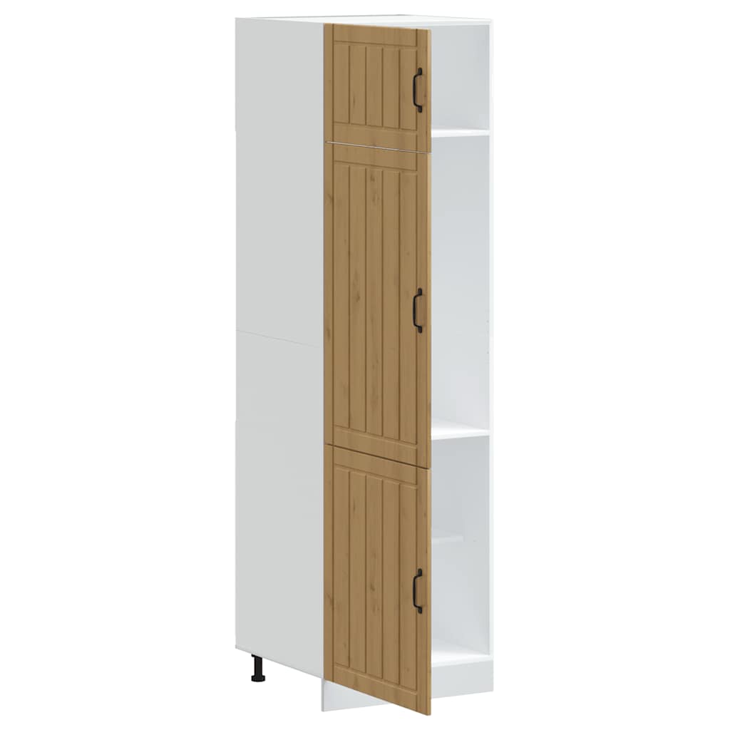vidaXL Ντουλάπι κουζίνας "Lucca" Artisan Oak Engineered Wood