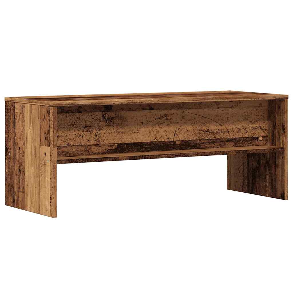 vidaXL Έπιπλο Τηλεόρασης Παλιό Ξύλο 100 x 40 x 40 εκ. από Μοριοσανίδα