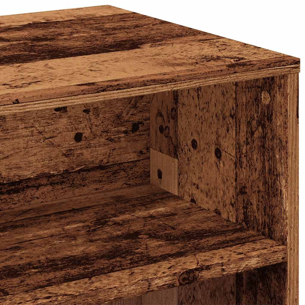 vidaXL Έπιπλο Τηλεόρασης Παλιό Ξύλο 100 x 40 x 40 εκ. από Μοριοσανίδα