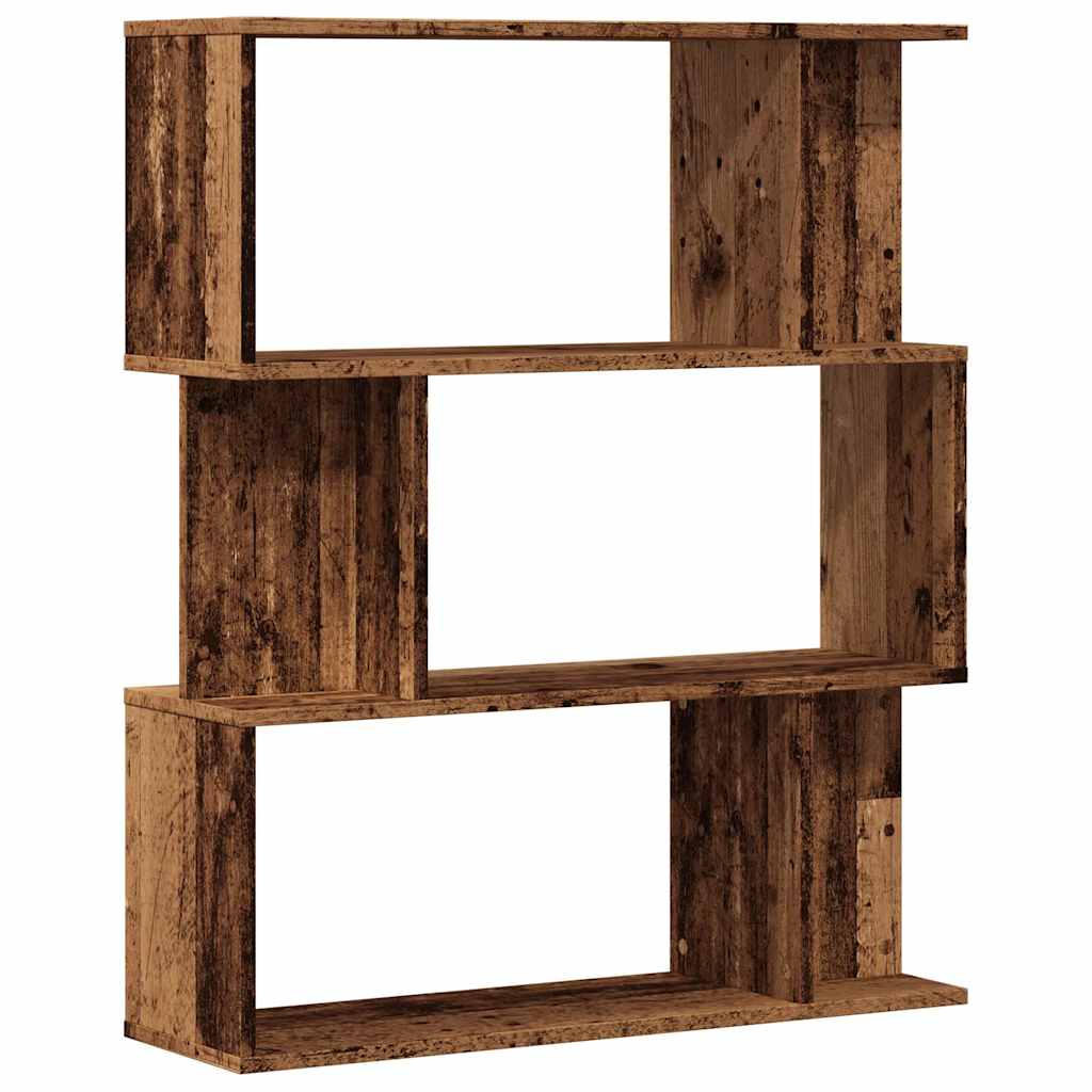 ντουλάπι βιβλίων vidaXL Παλιό ξύλο 80x24x96 cm Κατασκευασμένο ξύλο