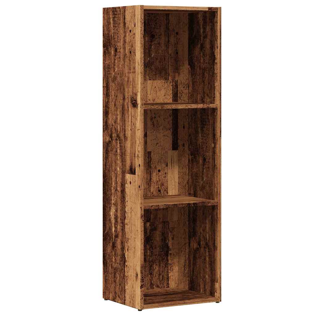 vidaXL Ντουλάπι βιβλίου Παλιό Ξύλο 36x30x114 cm Μηχανικό Ξύλο