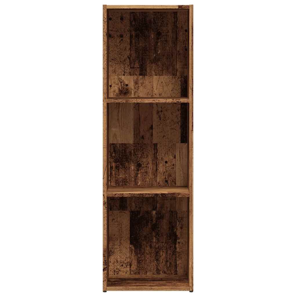 vidaXL Ντουλάπι βιβλίου Παλιό Ξύλο 36x30x114 cm Μηχανικό Ξύλο