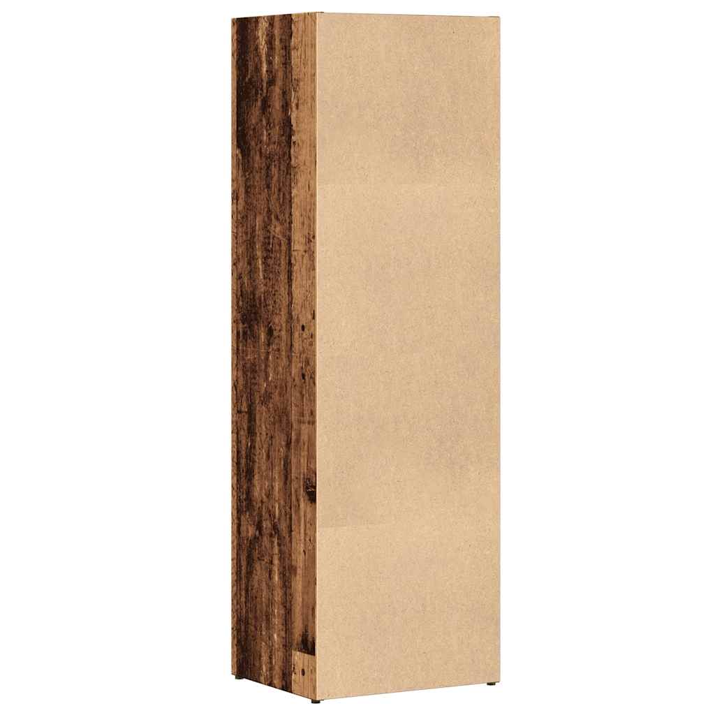 vidaXL Ντουλάπι βιβλίου Παλιό Ξύλο 36x30x114 cm Μηχανικό Ξύλο