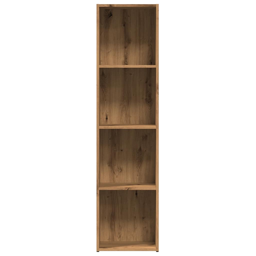 vidaXL Ντουλάπι βιβλίων Artisan Oak 36x30x143 cm Κατασκευασμένο ξύλο