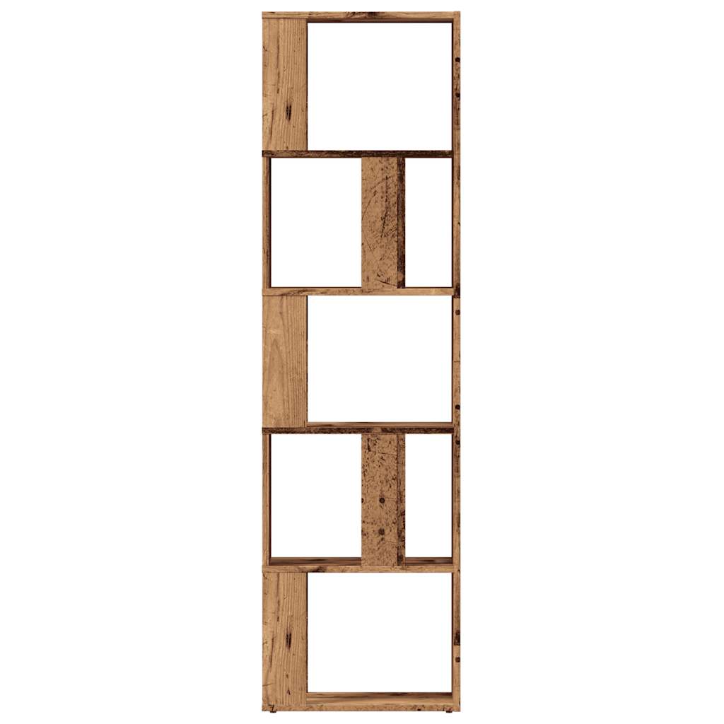 vidaXL Ντουλάπι βιβλίων Παλιό ξύλο 45x24x159 cm Κατασκευασμένο ξύλο