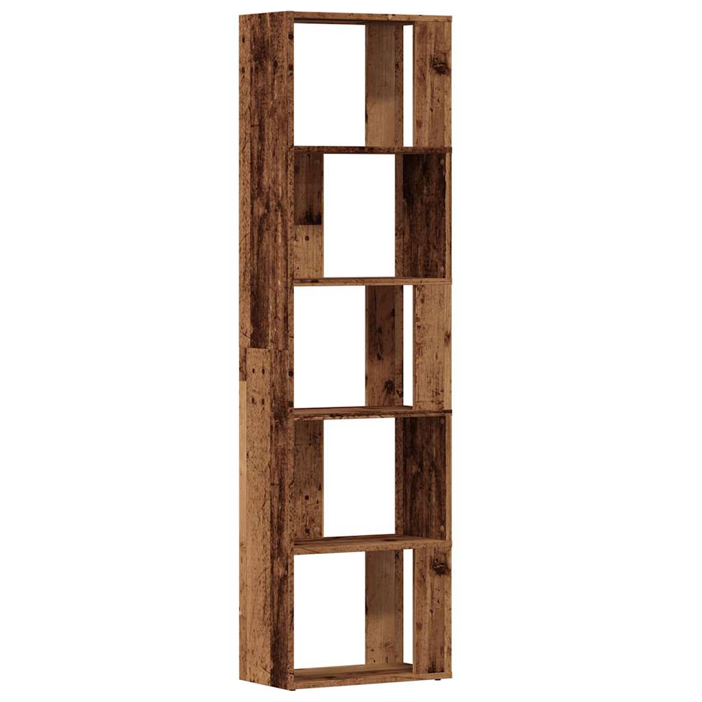 vidaXL Ντουλάπι βιβλίων Παλιό ξύλο 45x24x159 cm Κατασκευασμένο ξύλο
