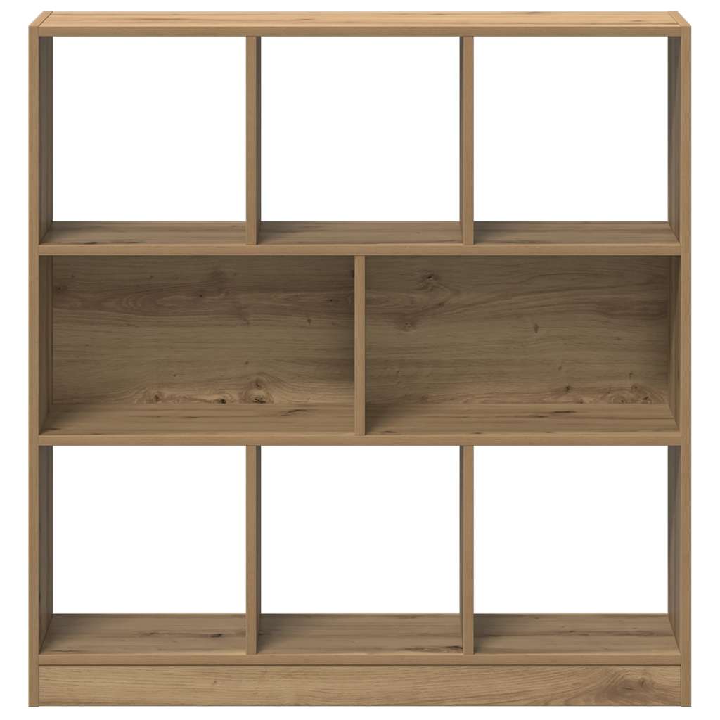 vidaXL Ντουλάπι βιβλίων Artisan Oak 97,5x29,5x100 cm Ξύλο μηχανής