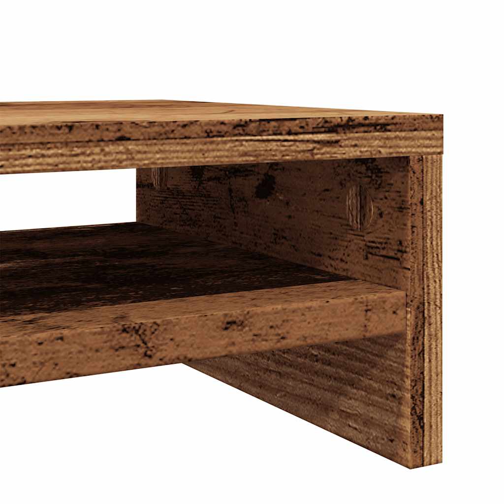 Βάση οθόνης vidaXL Παλιό ξύλο 42x24x13 cm Κατασκευασμένο ξύλο