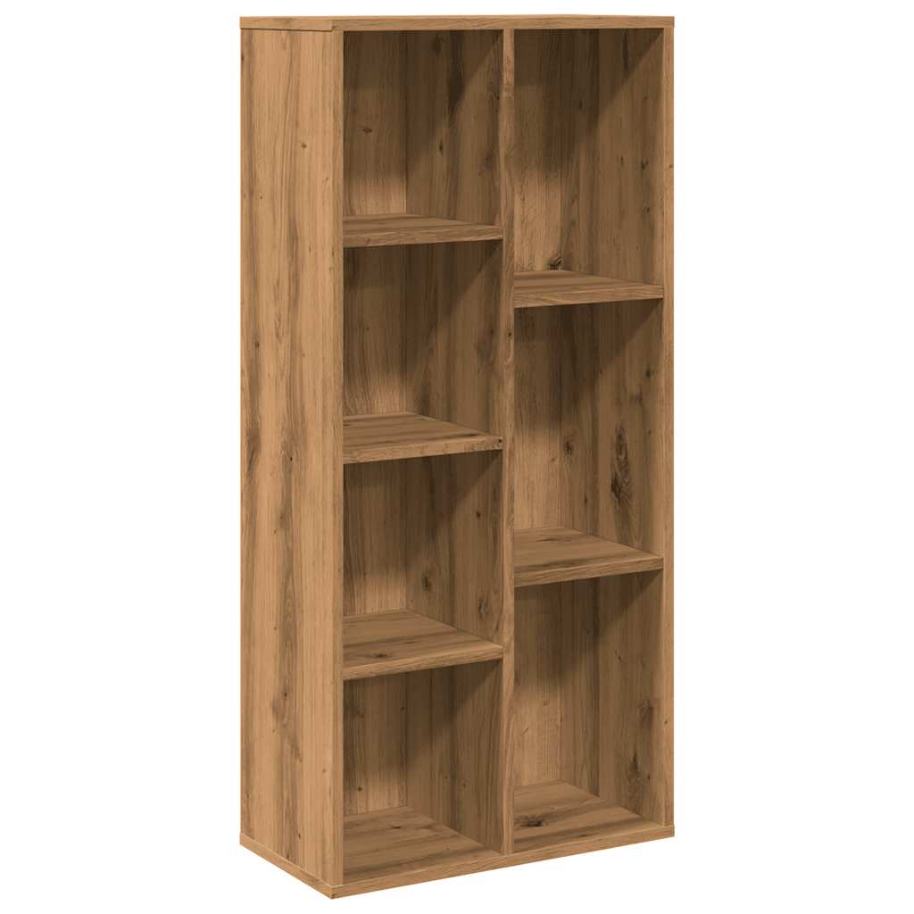 vidaXL Ντουλάπι βιβλίων Βελανιδιά τεχνίτη 50x25x104 cm