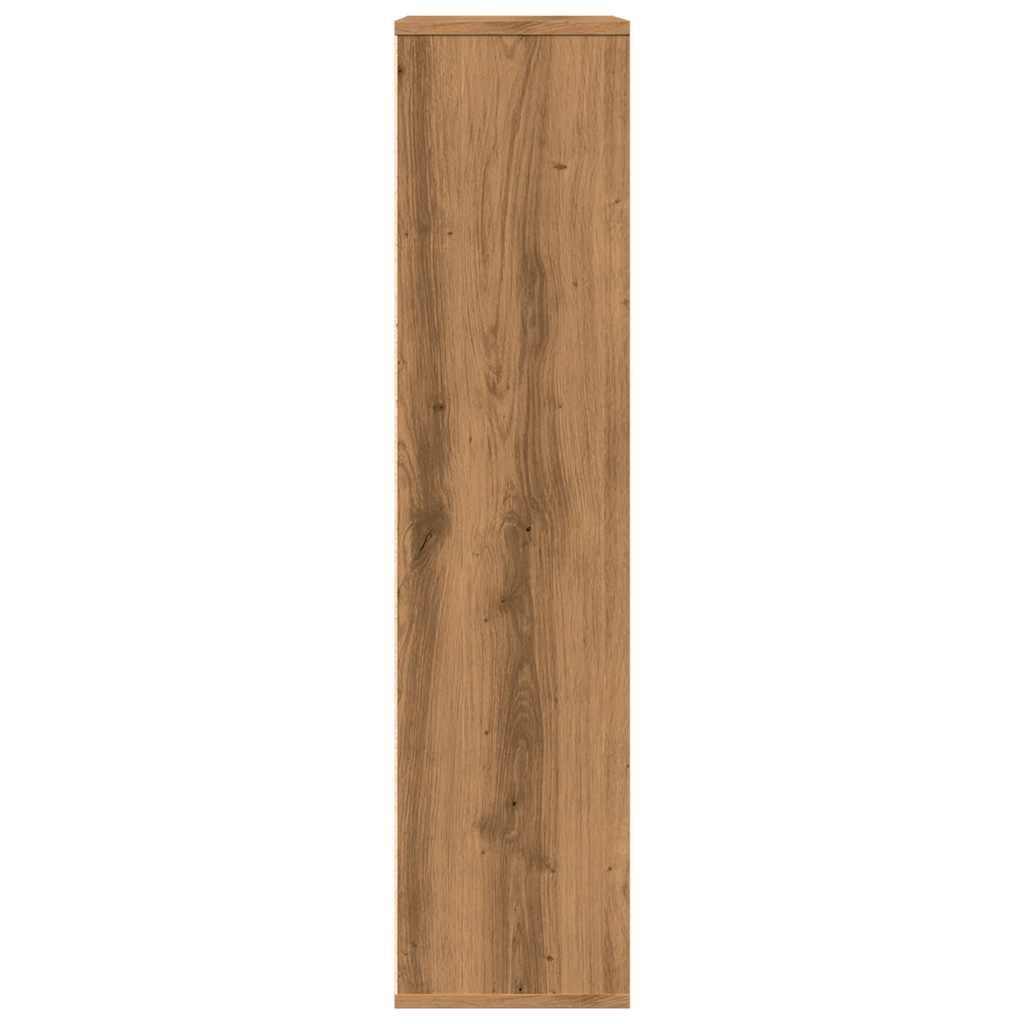 vidaXL Ντουλάπι βιβλίων Βελανιδιά τεχνίτη 50x25x104 cm