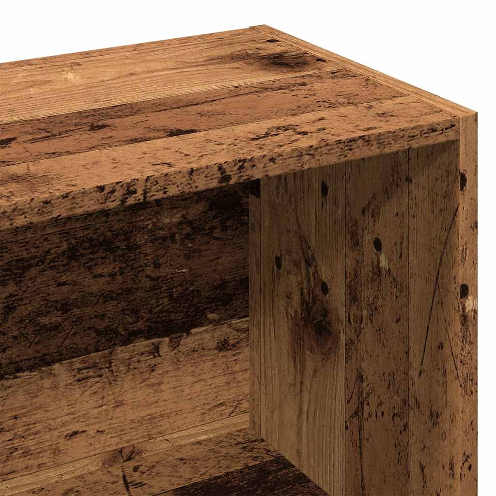 vidaXL Βιβλιοθήκη Παλαιό ξύλο 60,5x30x90 cm Ξύλινη κατασκευή