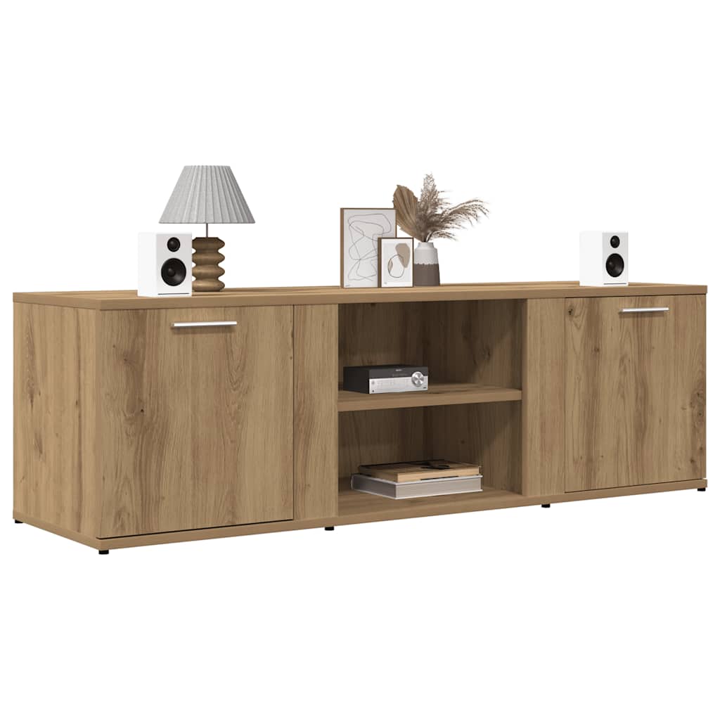 vidaXL Έπιπλο Τηλεόρασης Τεχνίτης Δρυς 120x34x37 εκ. Επεξ. Ξύλο