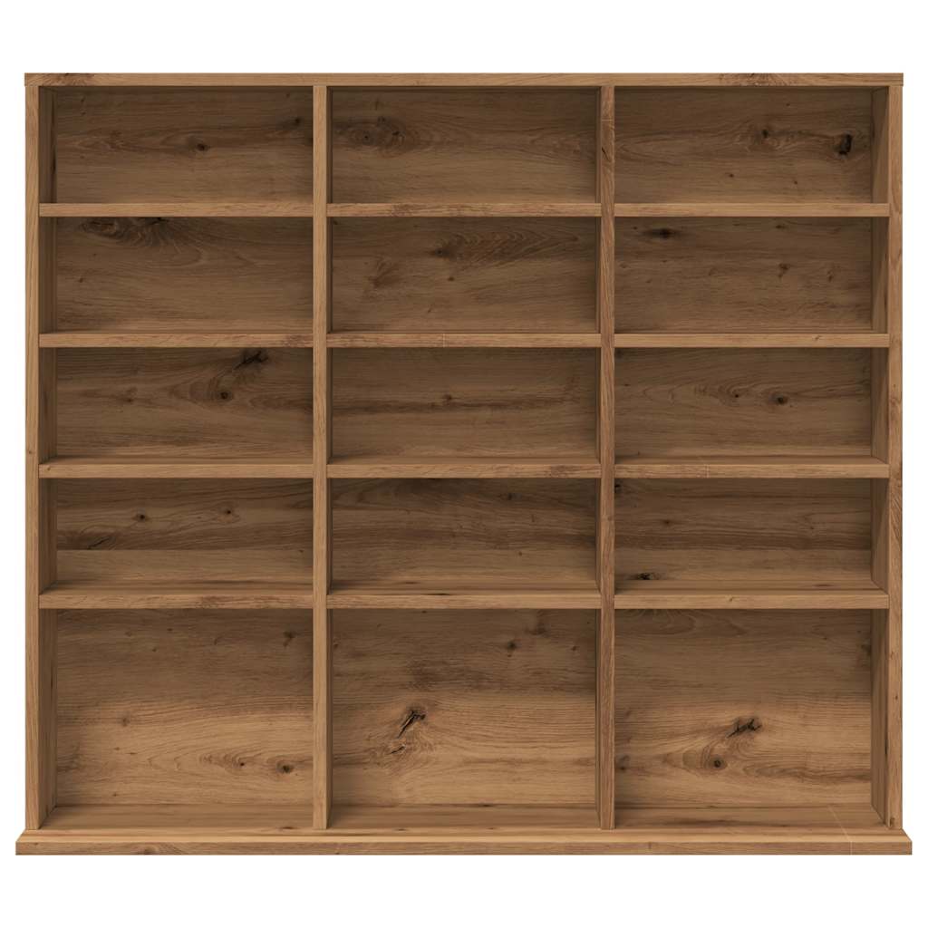 vidaXL Ντουλάπι CD Artisan Oak 100x23x89,5 cm Κατασκευασμένο ξύλο