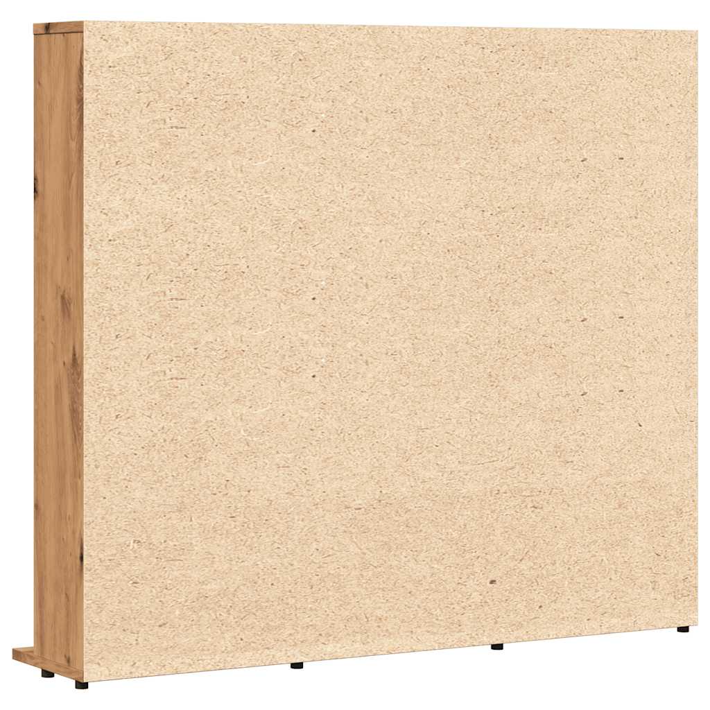 vidaXL Ντουλάπι CD Artisan Oak 100x23x89,5 cm Κατασκευασμένο ξύλο