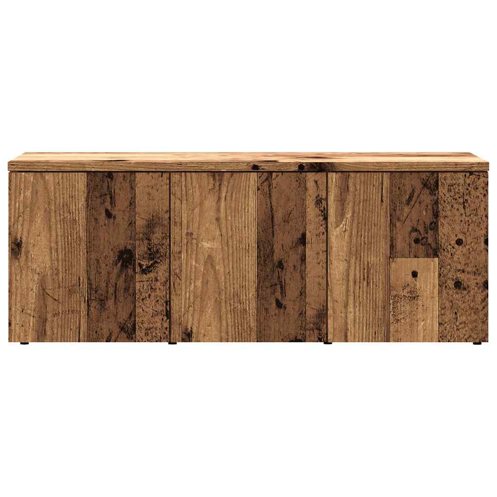 ντουλάπι τηλεόρασης vidaXL Παλιό ξύλο 80x34x30 cm Κατασκευασμένο ξύλο