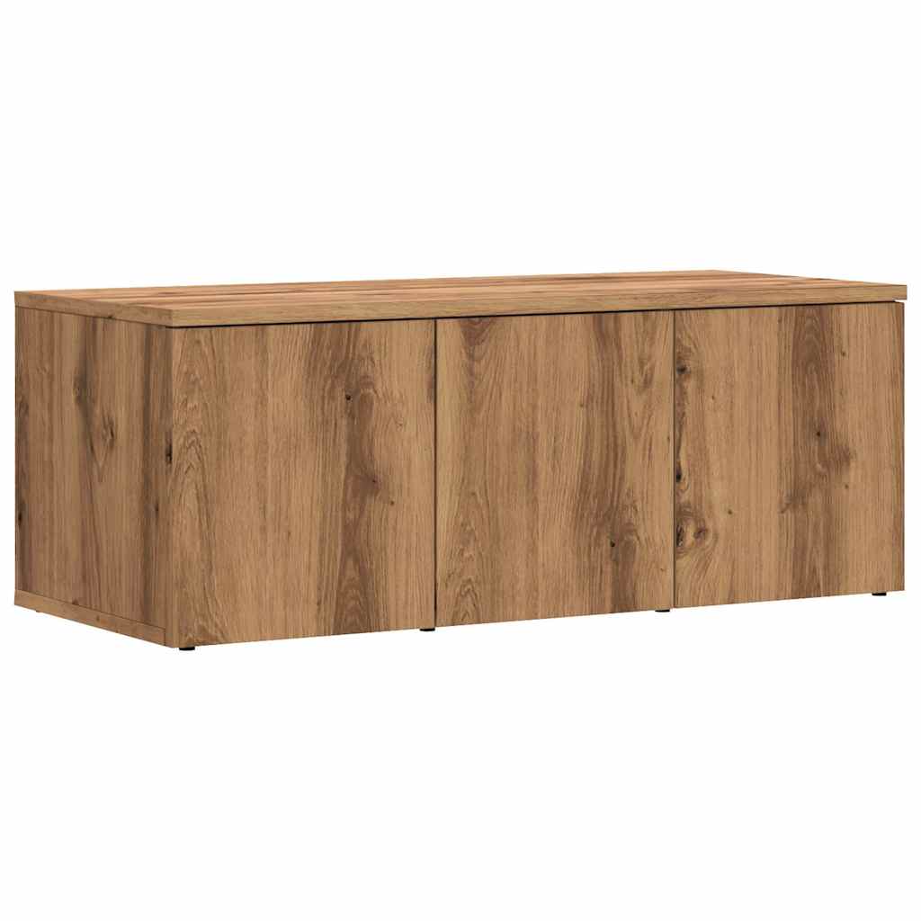 ντουλάπι τηλεόρασης vidaXL Artisan Oak 80x34x30 cm Κατασκευασμένο ξύλο