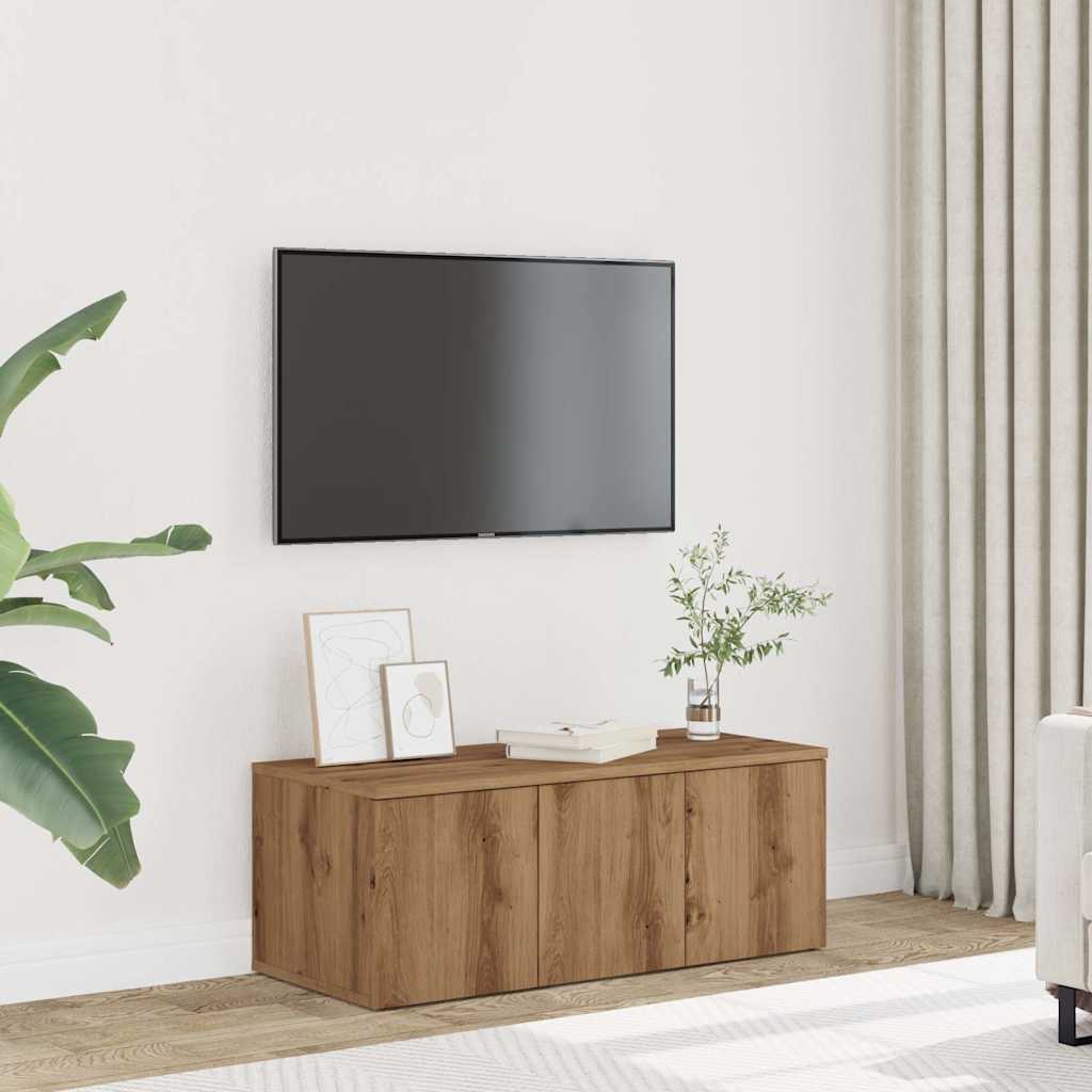 ντουλάπι τηλεόρασης vidaXL Artisan Oak 80x34x30 cm Κατασκευασμένο ξύλο