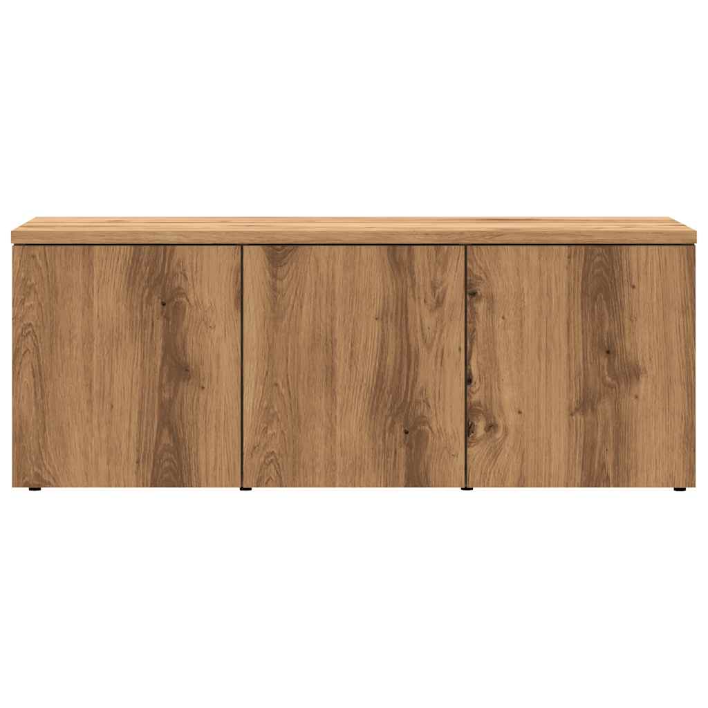 ντουλάπι τηλεόρασης vidaXL Artisan Oak 80x34x30 cm Κατασκευασμένο ξύλο